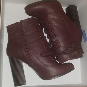 Brand New Burgundy Boots
